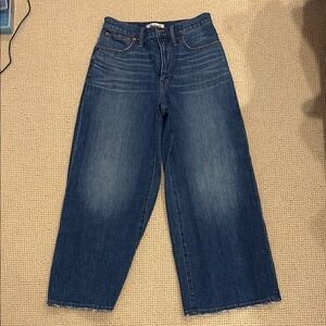 Madewell Blue Flare & Wide Leg Jeans